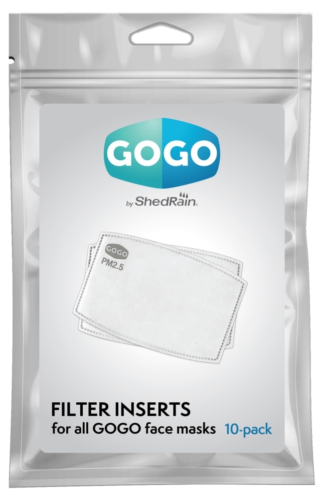 slide 1 of 1, Gogo Filter Inserts 10 Pack, 10 ct