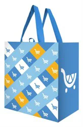 Earthwise Lattice Carts Reusable Bag