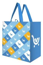 Earthwise Lattice Carts Reusable Bag