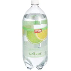 Weis Quality Lemon Lime Seltzer - 2 liter
