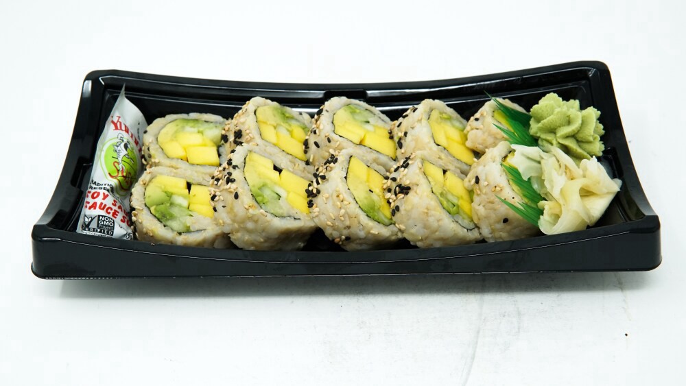 slide 2 of 2, Yummi Sushi Brown Rice Avocado Mango Roll - 7.1 OZ, 7.1 oz