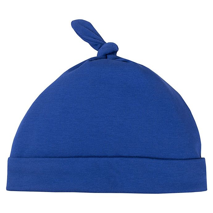 slide 1 of 1, Lamaze Infant Knot Beanie Cap - Royal Blue, 1 ct