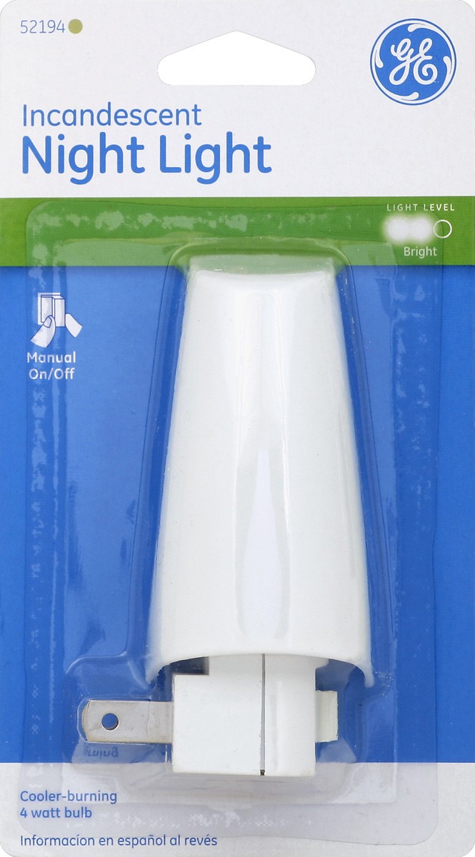 slide 1 of 3, GE Night Light Incandescent, 1 ct