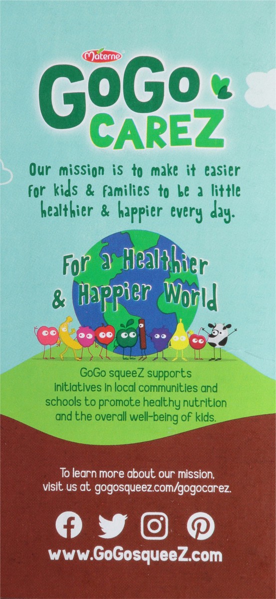 slide 12 of 14, GoGo squeeZ 12-Pack Apple Cinnamon Applesauce 12 Pouches 3.2 oz Pouch 12 ea, 12 ct