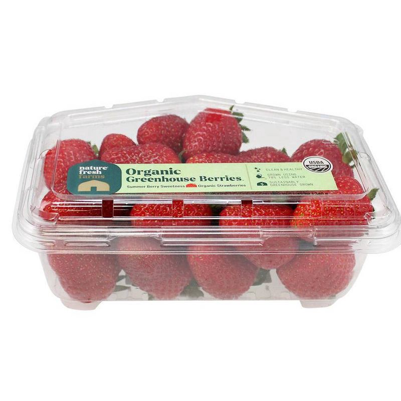 slide 4 of 4, NatureFresh Farms Organic Greenhouse Grown Strawberries - 12oz, 12 oz