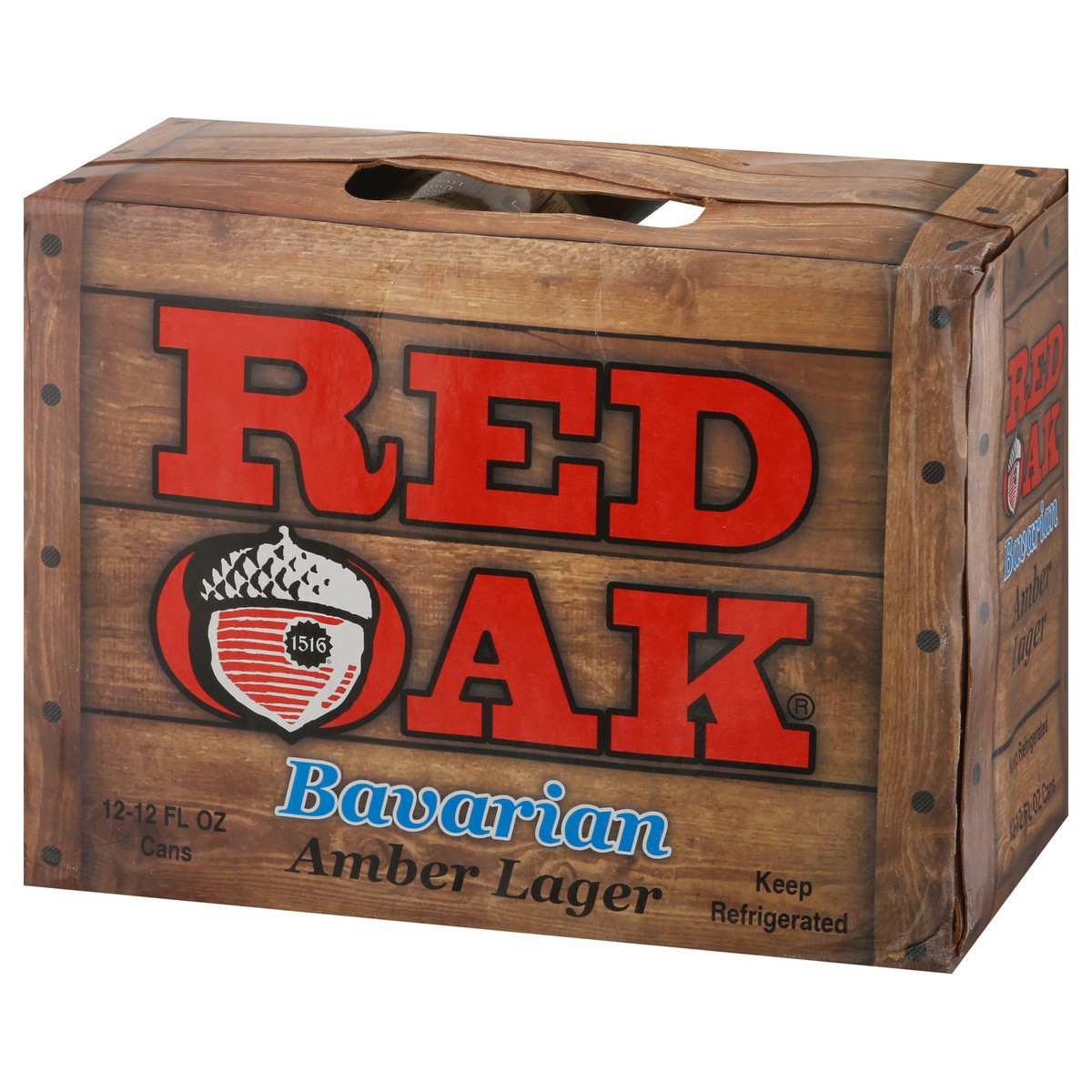 slide 8 of 9, Red Oak Amber Lager Bavarian Beer 12 - 12 fl oz Cans, 12 ct