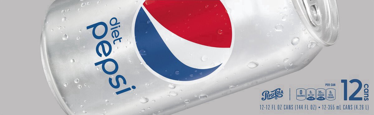 slide 6 of 7, Pepsi Diet Cola, 12 ct; 12 oz