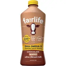 Fairlife Lactose-Free DHA Omega-3 Whole Chocolate Milk - 52 fl oz