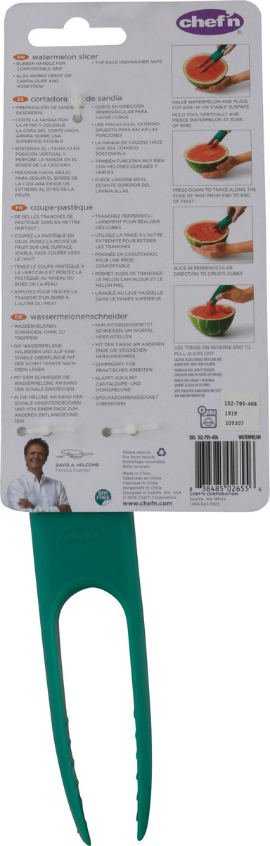 slide 5 of 9, Chef'n Watermelon Slicester 1 ea, 1 ct
