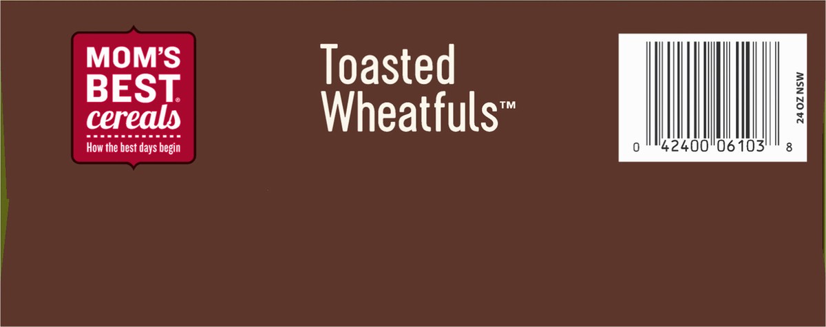 slide 8 of 14, Mom's Best Toasted Wheatfuls Cereal Family Size 24 oz, 24 oz