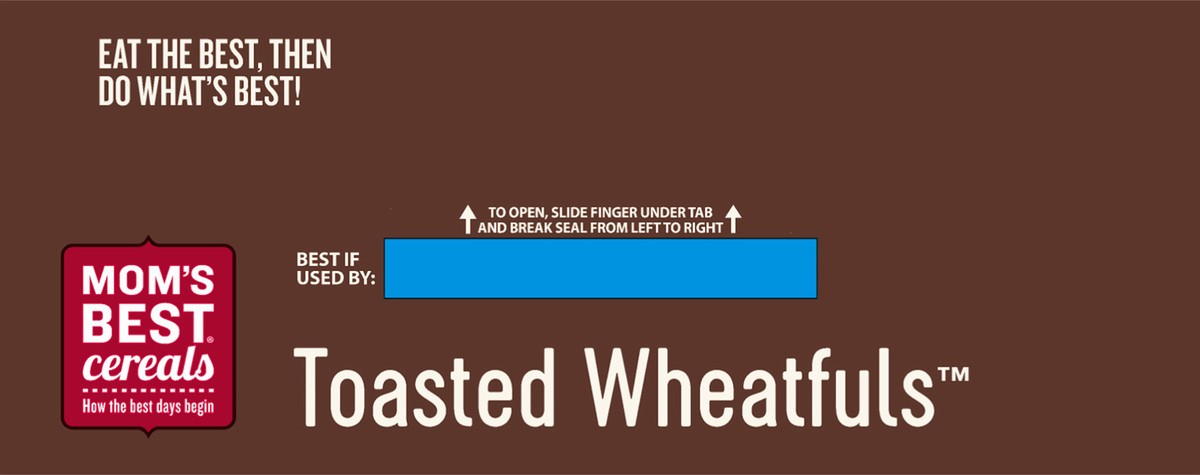 slide 10 of 14, Mom's Best Toasted Wheatfuls Cereal Family Size 24 oz, 24 oz