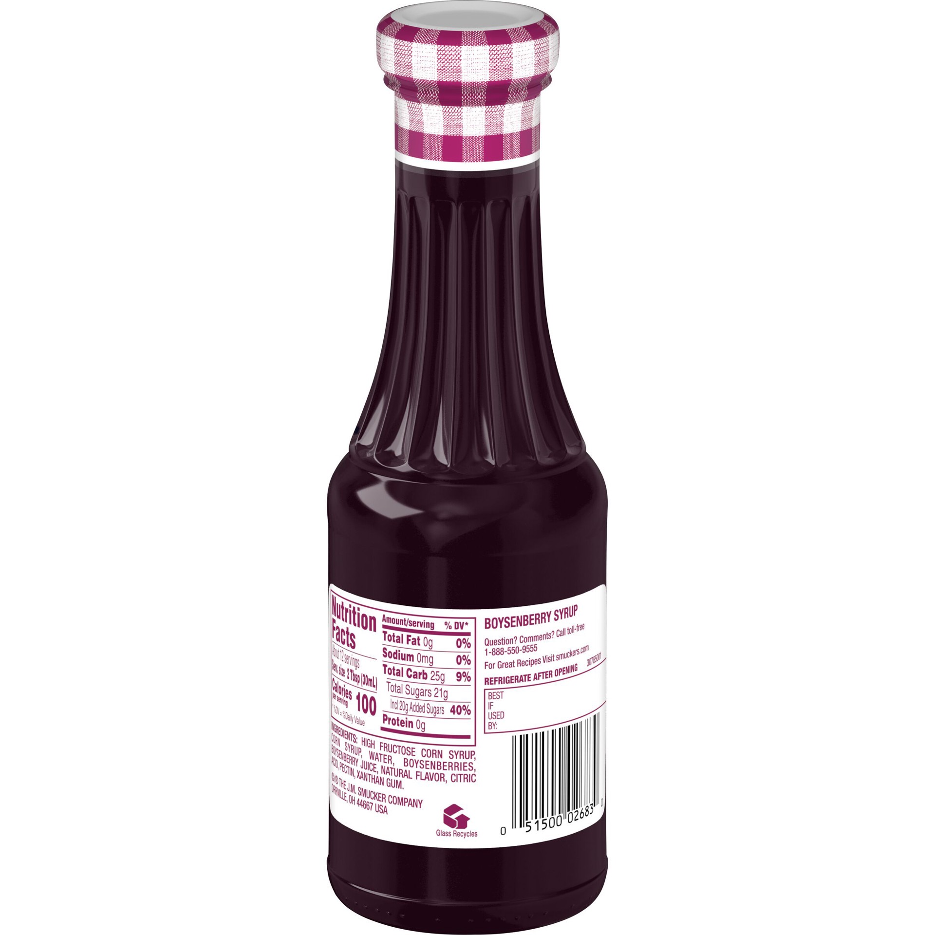 slide 2 of 3, Smucker's Syrup, 12 fl oz