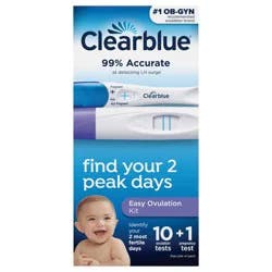 Clearblue Easy Ovulation Test Kit and Home Pregnancy Test, 11CT