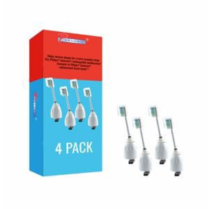 slide 1 of 1, Pursonic Replacement Brush Heads Fits Sonicare, 4 Ct, 4 ct