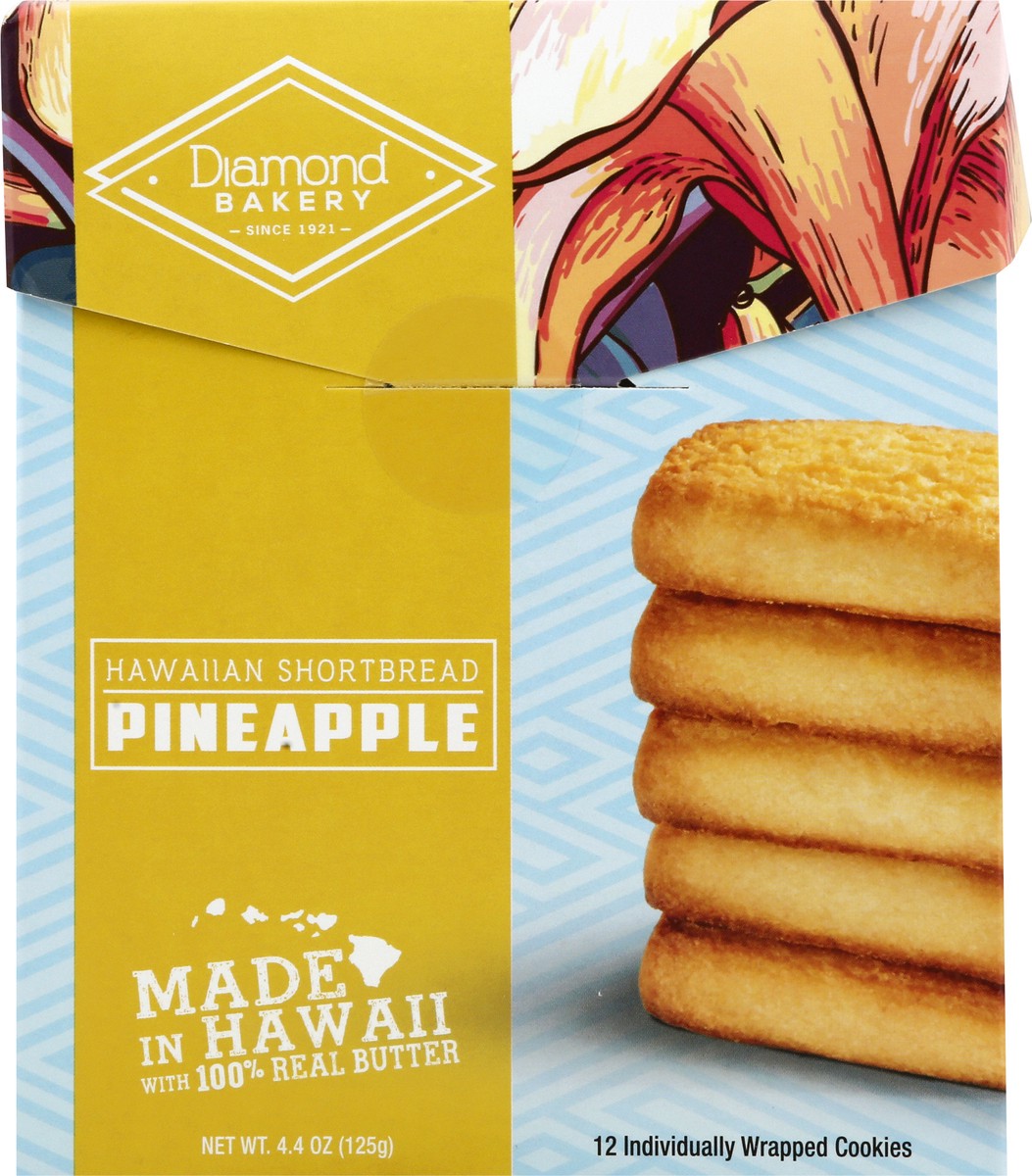 slide 8 of 10, Diamond Bakery Shortbread Pineapple, 4.4 oz