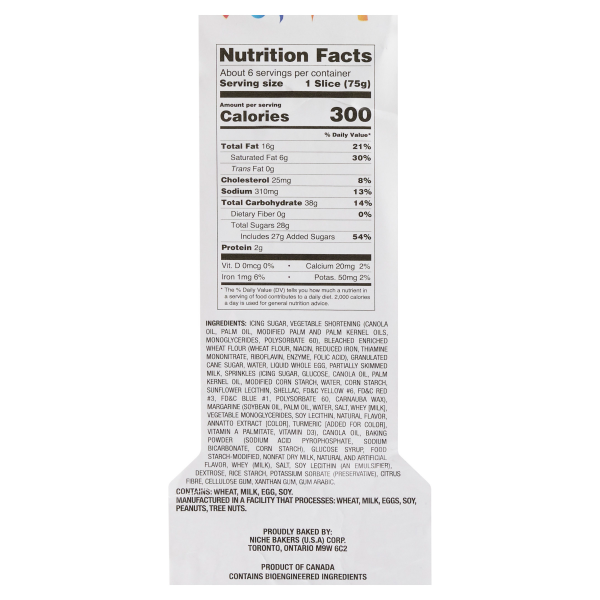 slide 4 of 17, Celebration Vanilla Cake 5In, 5 in