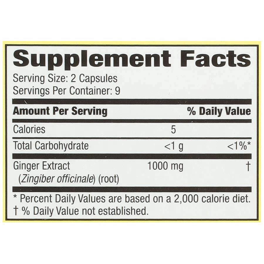 slide 4 of 5, Walgreens Wal-Dram Ginger Capsules, 18 ct