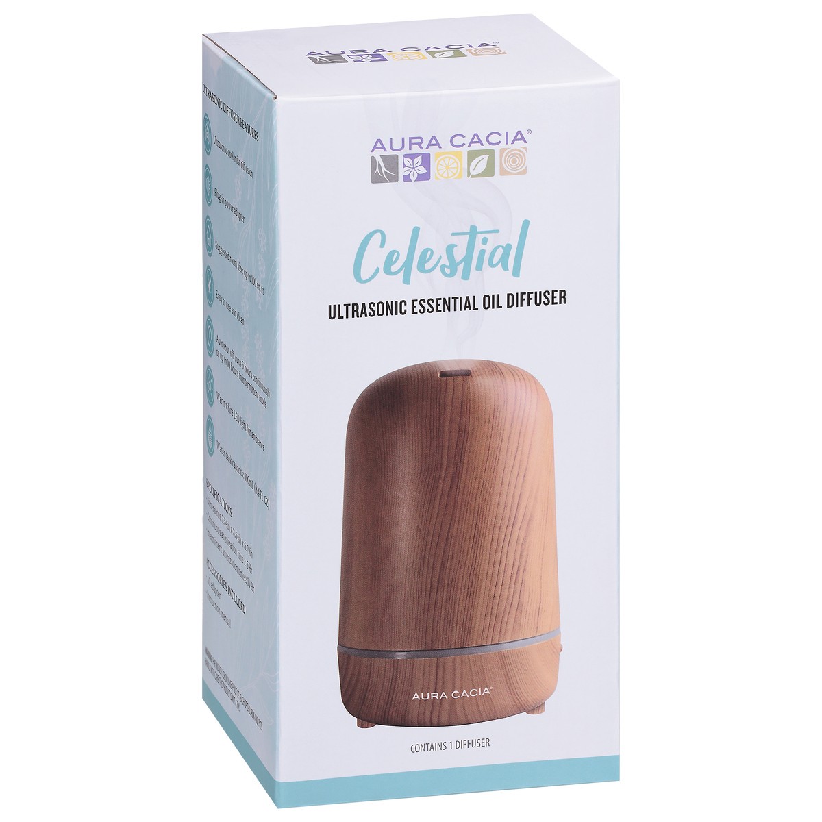 slide 2 of 9, Aura Cacia Celestial Ultra Diffuser, 1 ct