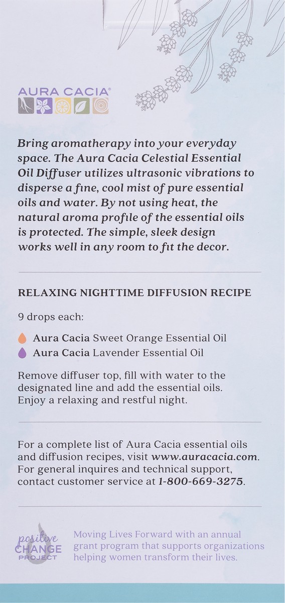 slide 3 of 9, Aura Cacia Celestial Ultra Diffuser, 1 ct