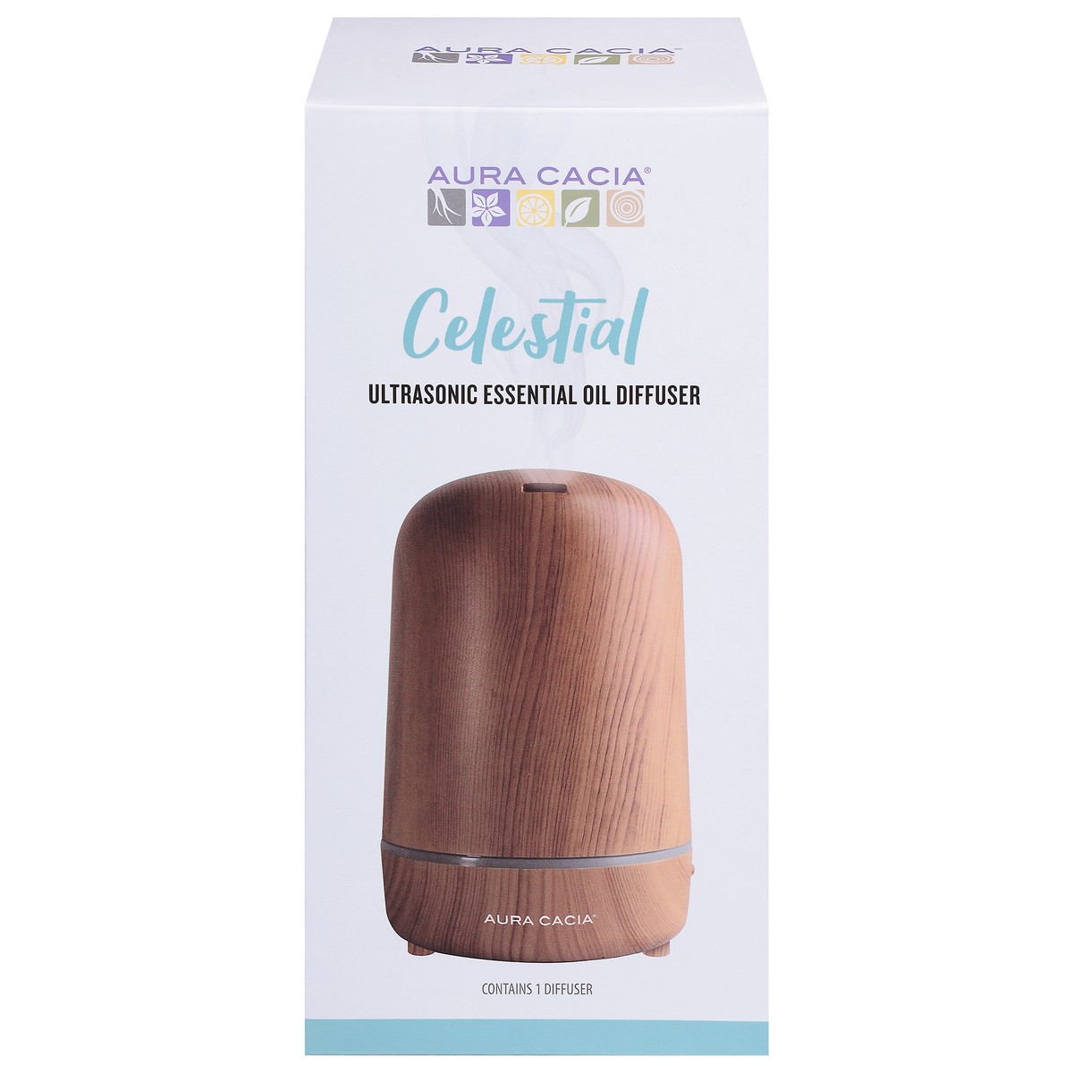 slide 1 of 9, Aura Cacia Celestial Ultra Diffuser, 1 ct