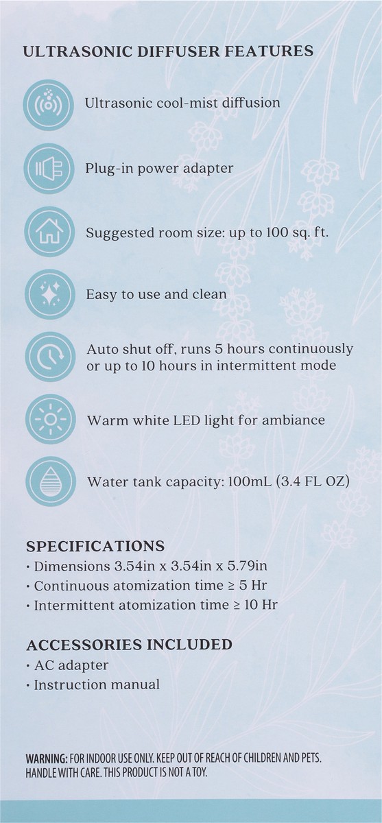 slide 8 of 9, Aura Cacia Celestial Ultra Diffuser, 1 ct
