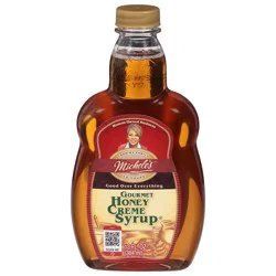 Michele's Gourmet Honey Creme Syrup 13 fl oz