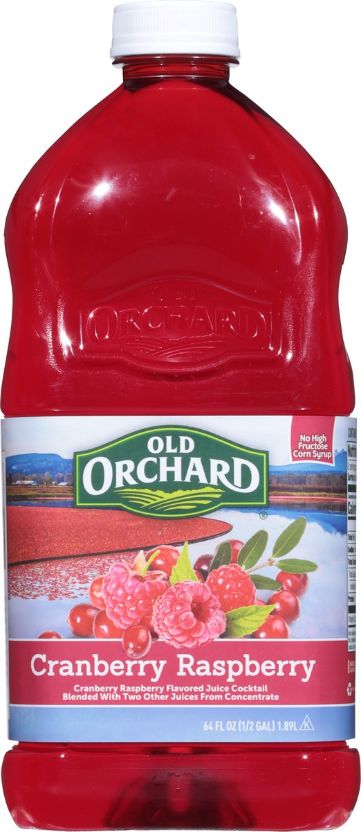 slide 5 of 12, Old Orchard Cranberry Raspberry Juice Cocktail 64 fl oz, 64 fl oz