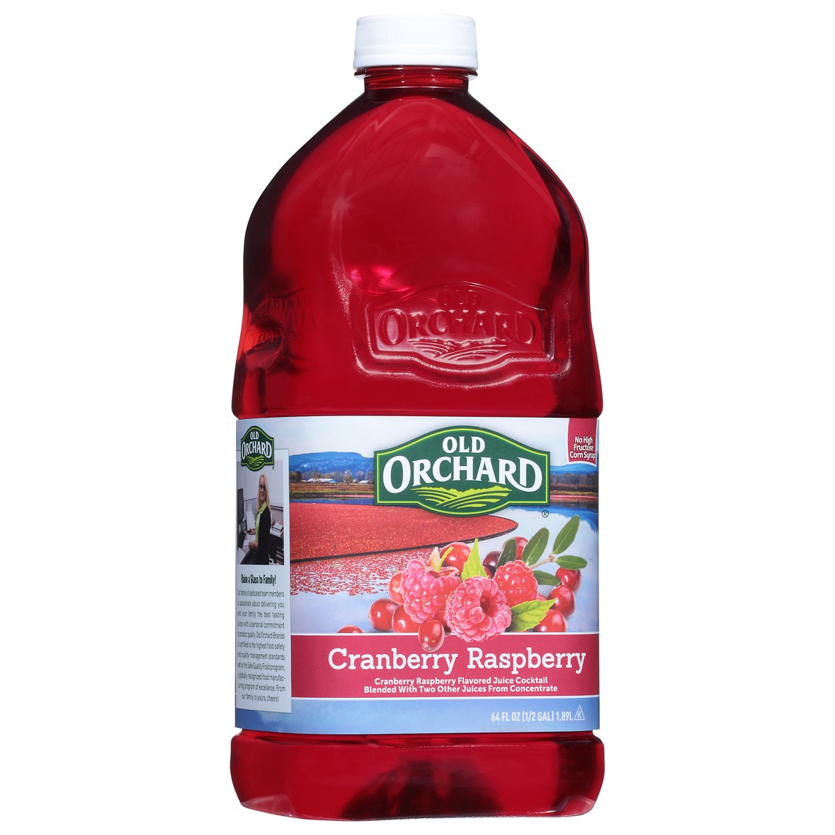 slide 7 of 12, Old Orchard Cranberry Raspberry Juice Cocktail 64 fl oz, 64 fl oz