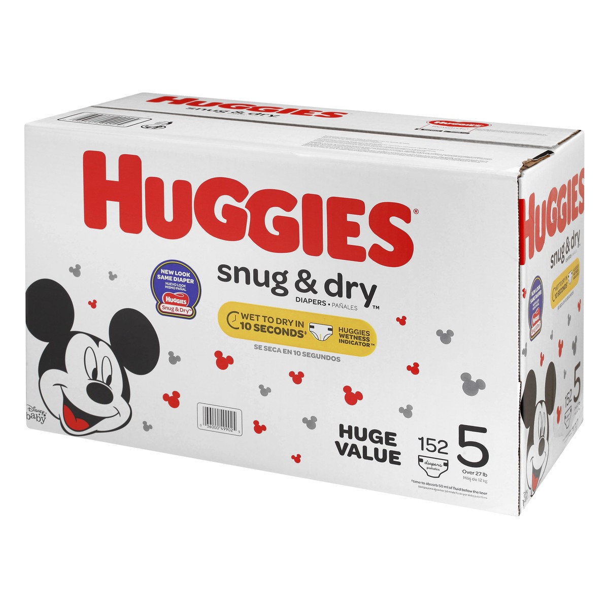 slide 3 of 11, Huggies Disney Baby 5 (Over 27 lb) Diapers 152 ea, 152 ct