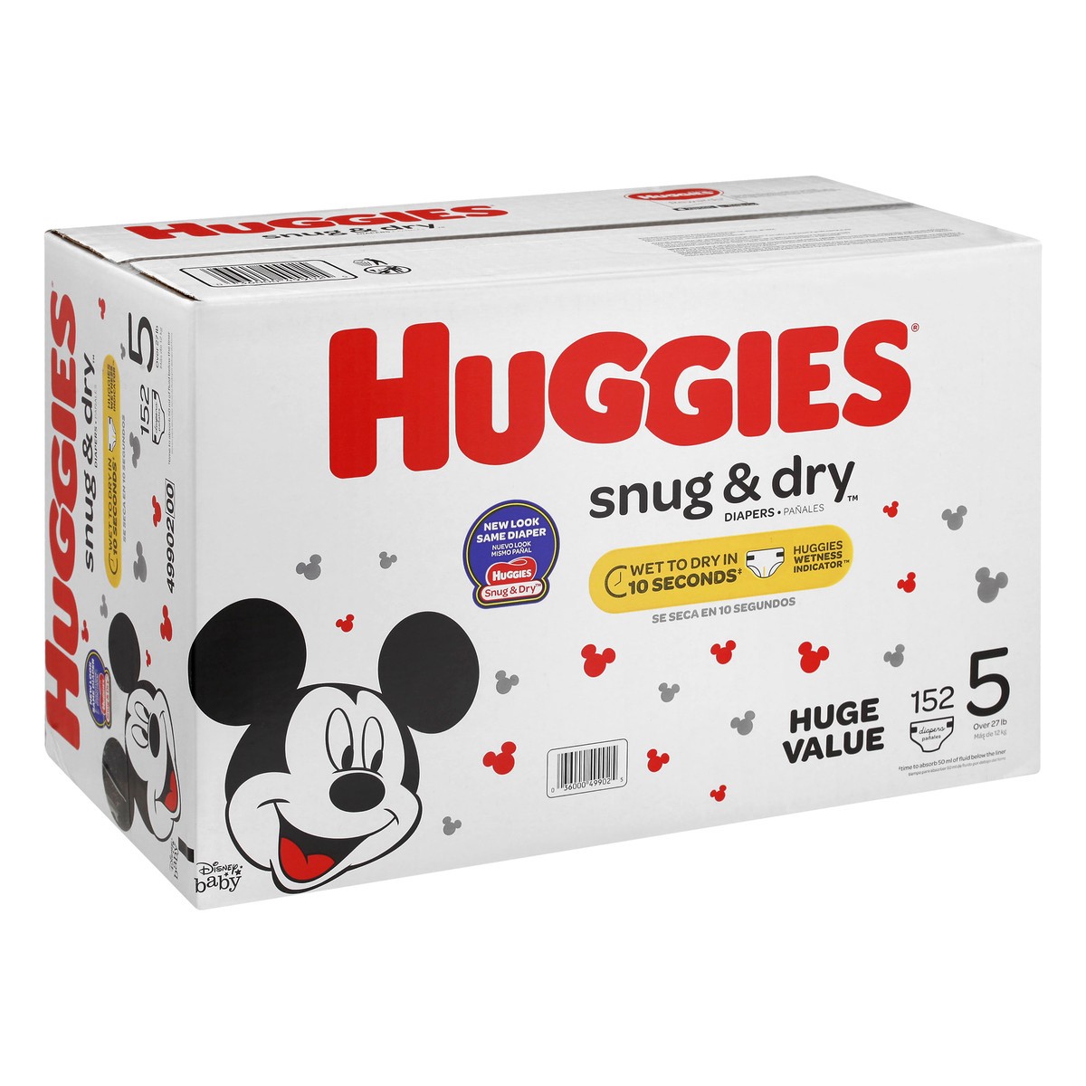 slide 8 of 11, Huggies Disney Baby 5 (Over 27 lb) Diapers 152 ea, 152 ct