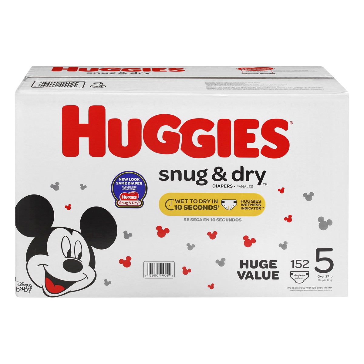 slide 1 of 11, Huggies Disney Baby 5 (Over 27 lb) Diapers 152 ea, 152 ct