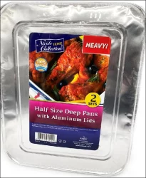 Nicole Home Collection Nhc Alum Half Sz Deep Pan W/Lid