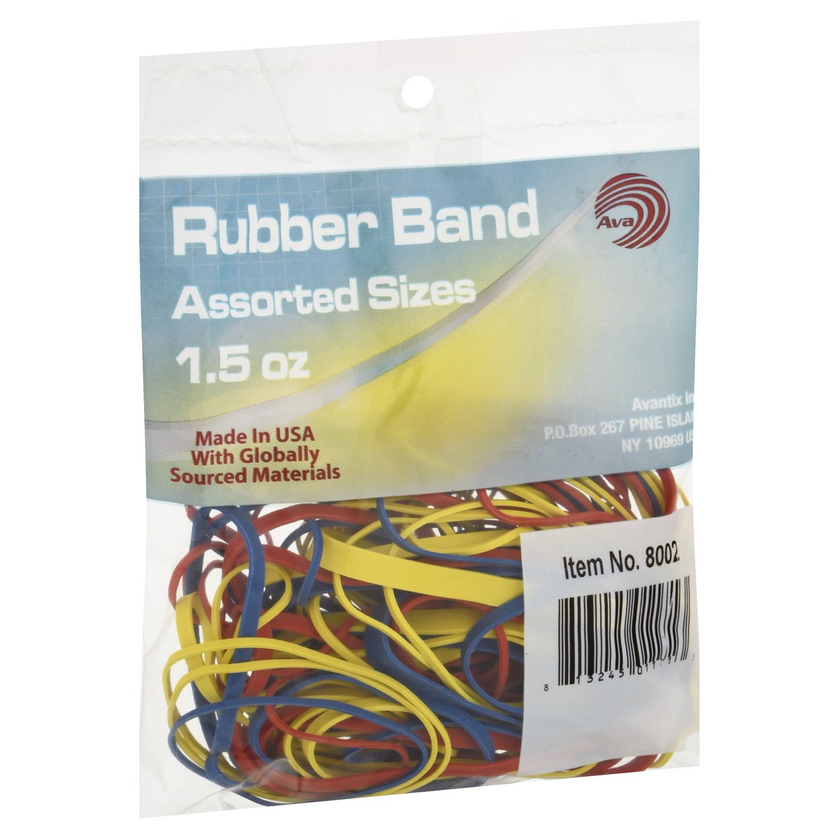 slide 3 of 9, AVA Assorted Sizes Rubber Band 1.5 oz, 1.5 oz