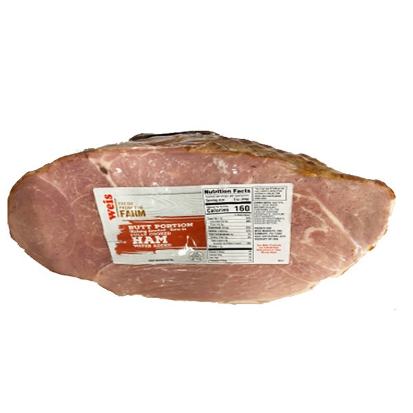 slide 1 of 1, Smoked Ham Butt Portion, per lb