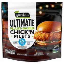 Gardein Ultimate Plant-Based Chick'n Filets 15 oz