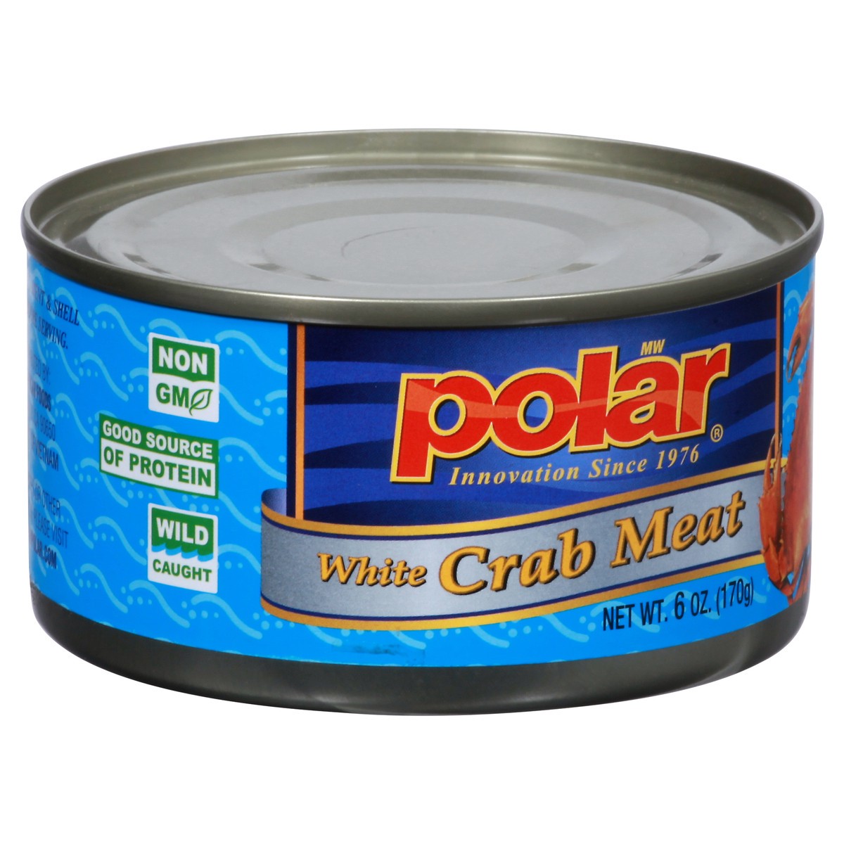 slide 5 of 9, Polar White Crab Meat, 6 oz