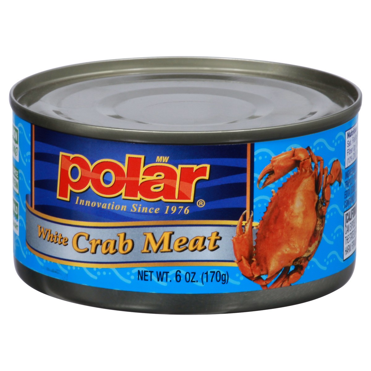 slide 8 of 9, Polar White Crab Meat, 6 oz