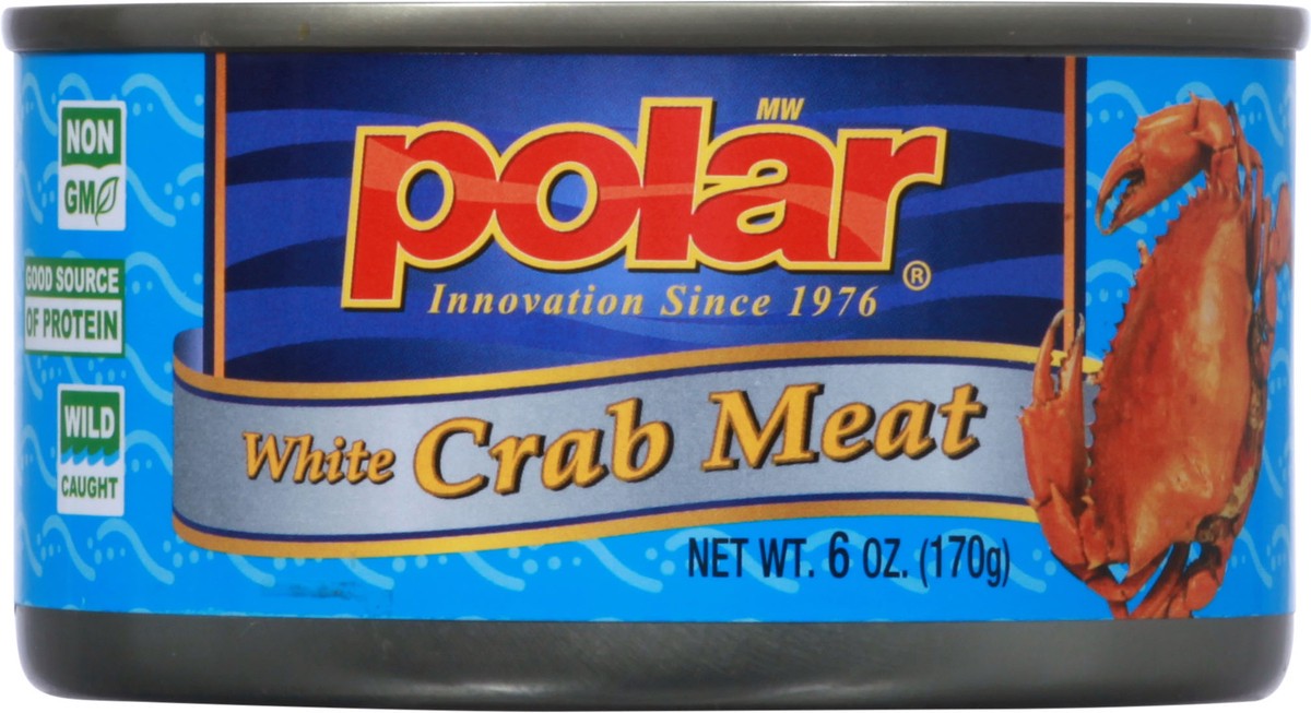 slide 9 of 9, Polar White Crab Meat, 6 oz