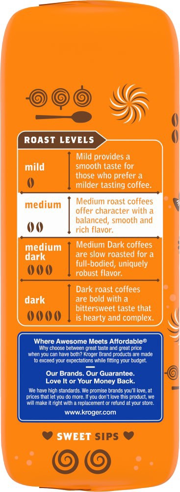 slide 5 of 6, Kroger Medium Roast Caramel Ground Coffee - 11 oz, 11 oz