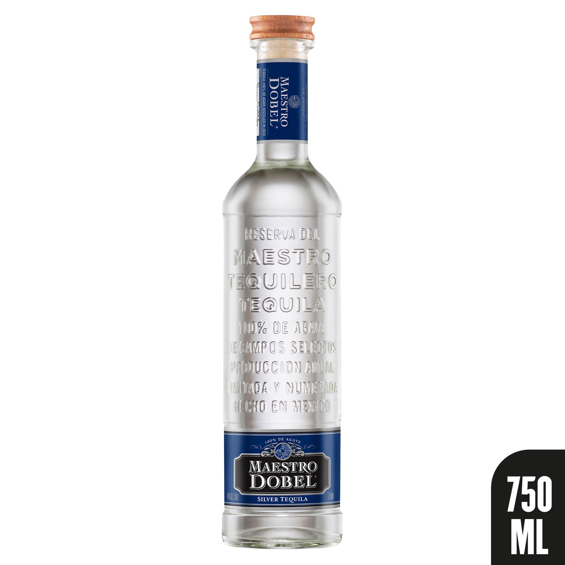 slide 2 of 9, Maestro Dobel Silver Tequila 750 ml, 750 ml