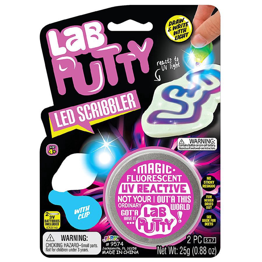 slide 1 of 1, Ja-Ru LED Lab Putty, 1 ct