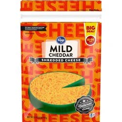 Kroger Mild Cheddar Shredded Cheese