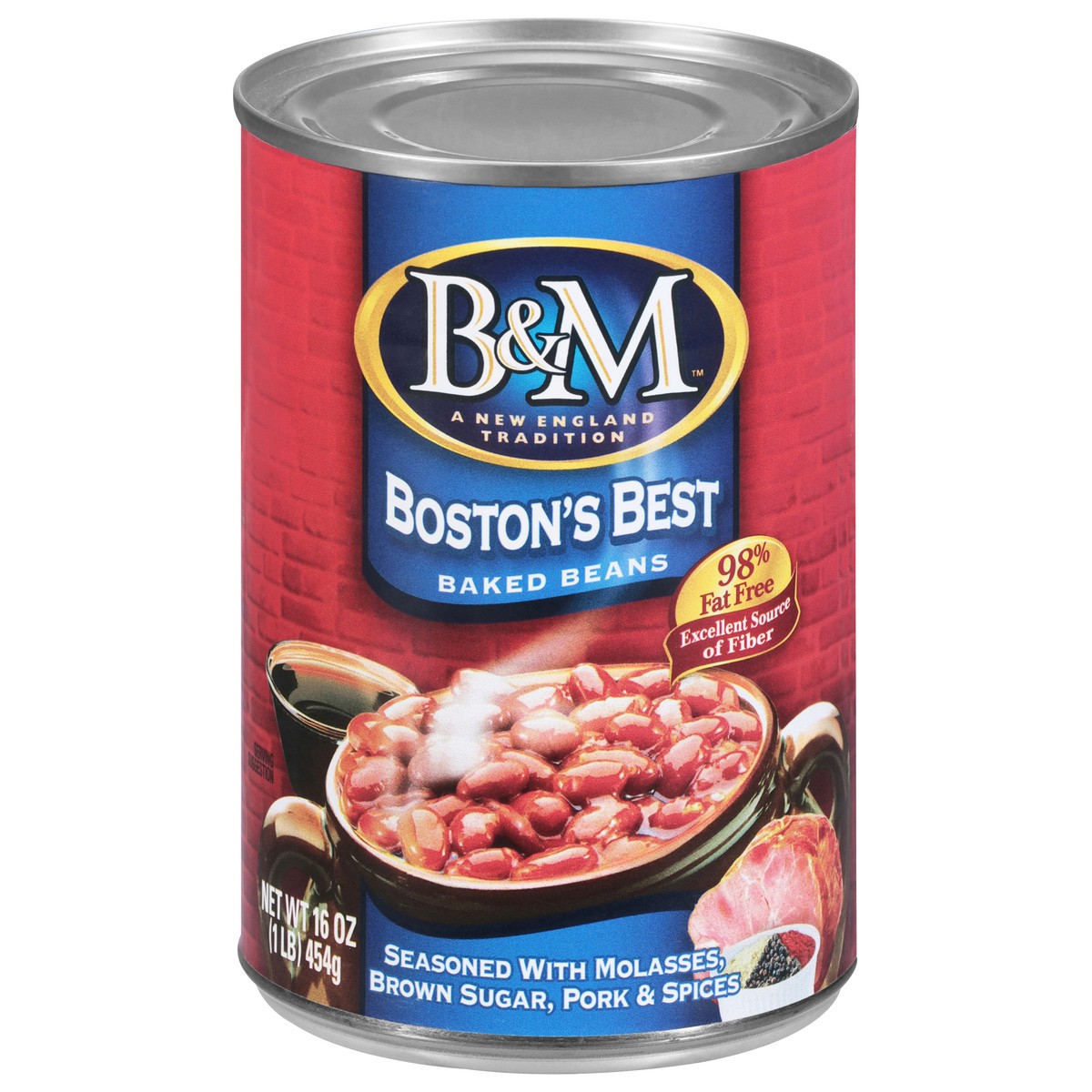 slide 1 of 7, B&M Boston's Best Baked Beans 16 oz, 16 oz