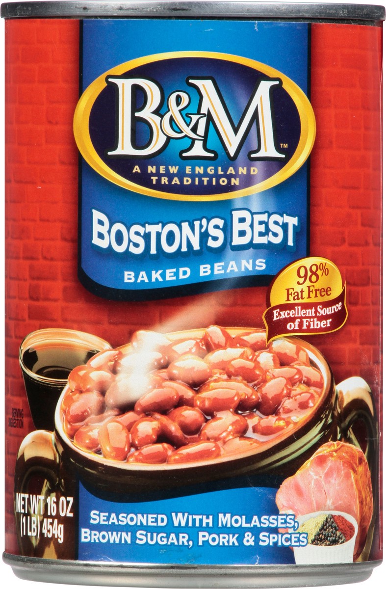 slide 1 of 7, B&M Boston's Best Baked Beans 16 oz, 16 oz