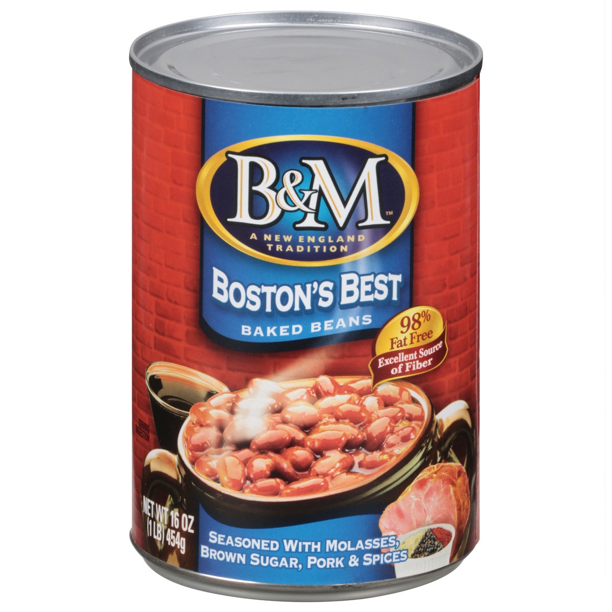slide 1 of 7, B&M Boston's Best Baked Beans 16 oz, 16 oz