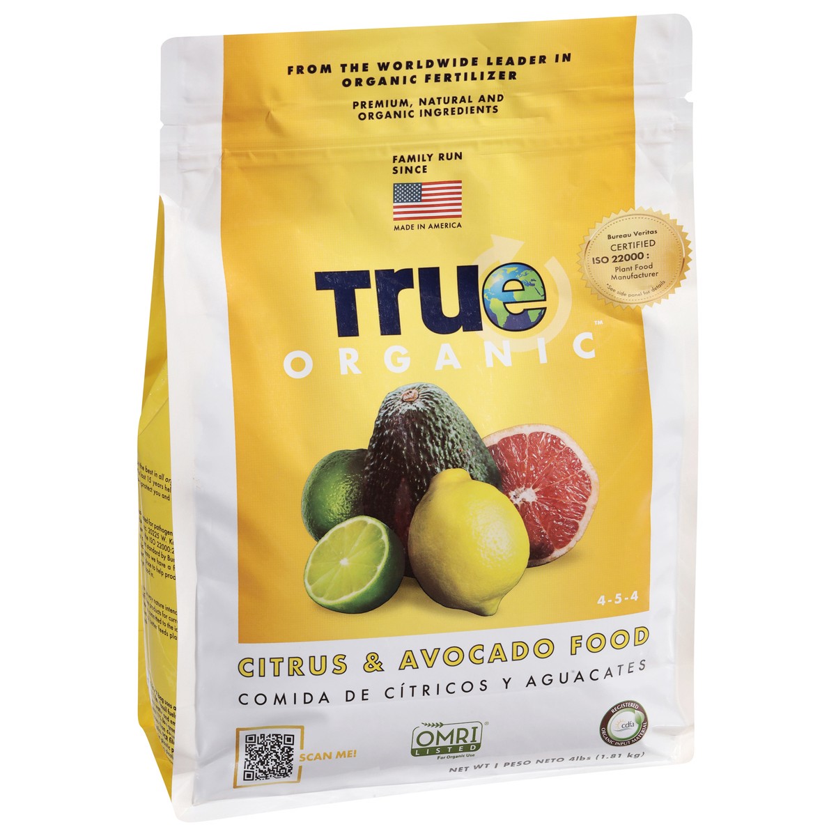 slide 3 of 11, True Organic 4-5-4 Citrus & Avocado Food 4 lb, 4 lb