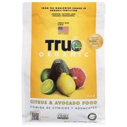 True Organic 4-5-4 Citrus & Avocado Food 4 lb
