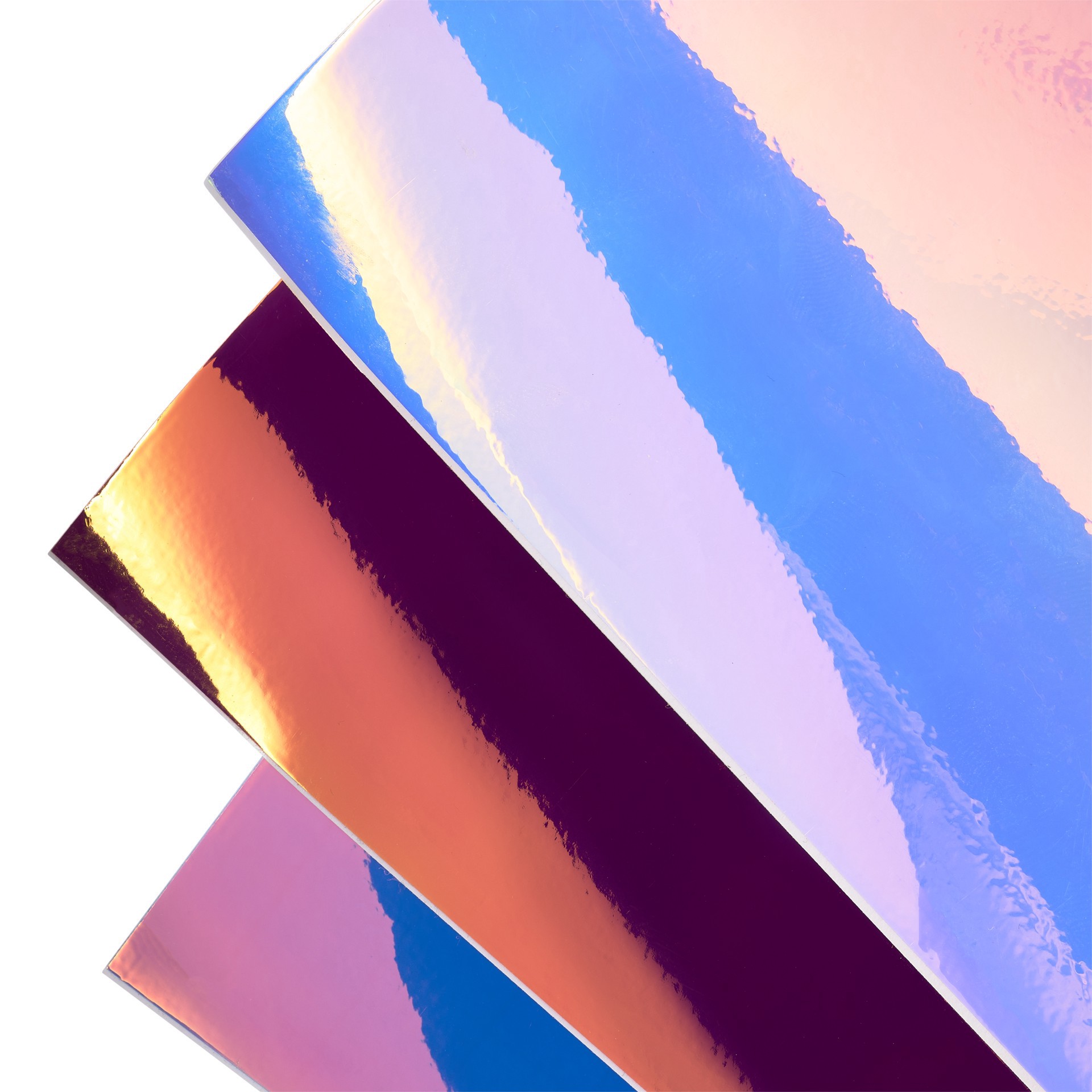 slide 3 of 3, Cricut Holographic Vinyl Sampler, 12 in x 24 in