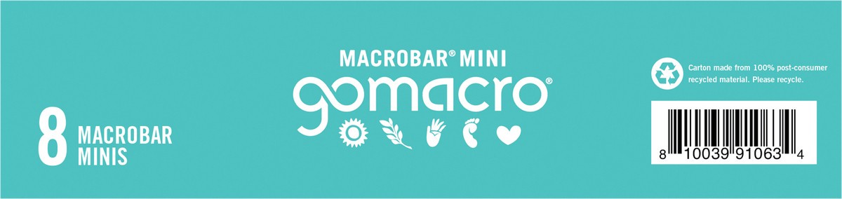 slide 7 of 7, GoMacro Coconut + Almond Butter + Chocolate Chips MacroBar Mini 8ct Multipack, 8 ct