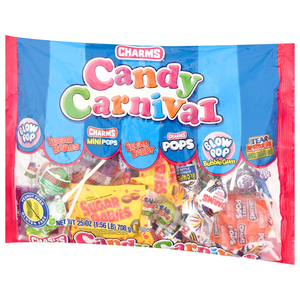 slide 8 of 12, Charms Assorted Candy Carnival Variety Pack 25 oz, 25 oz
